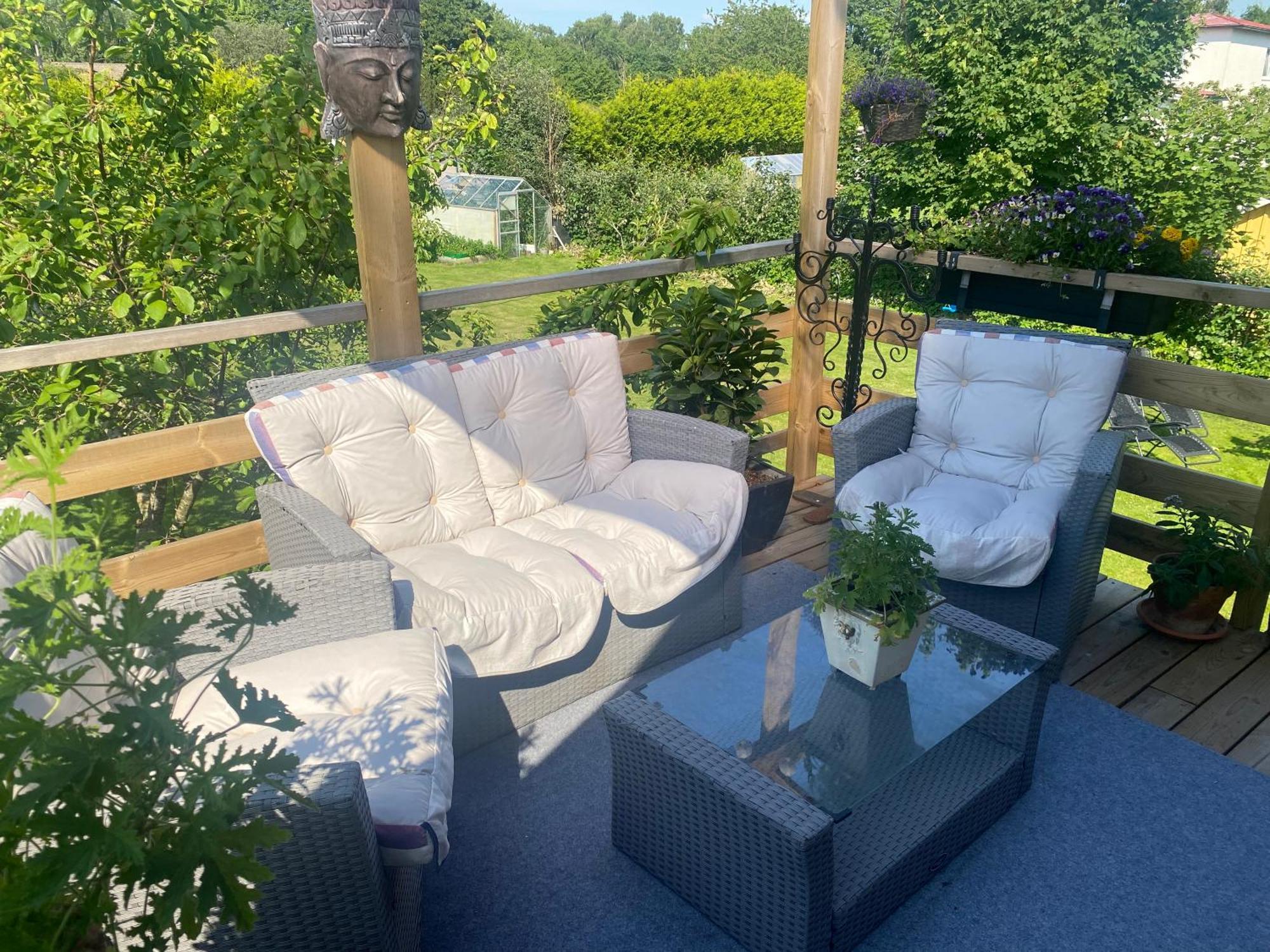 Gaest Laegenheten Med Egen Terrass Falkenberg Exterior foto